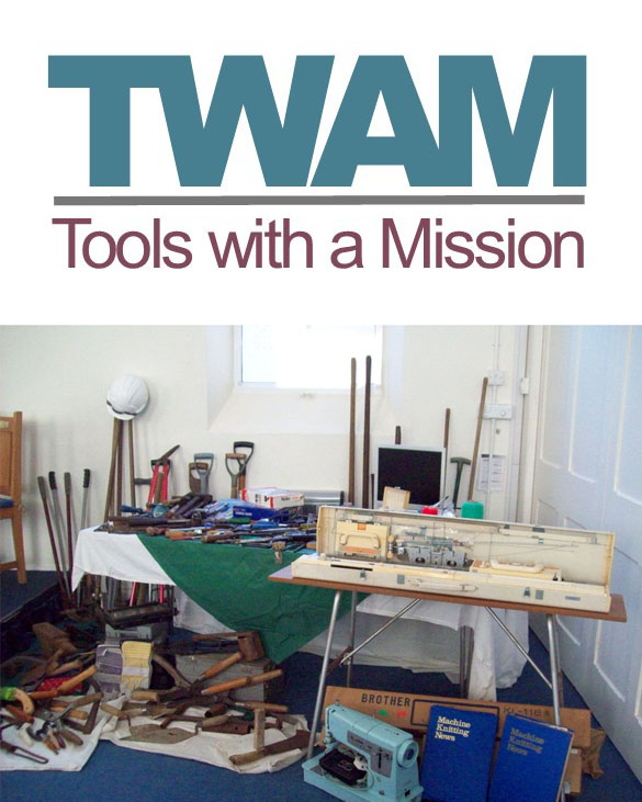 TWAM logo and photo